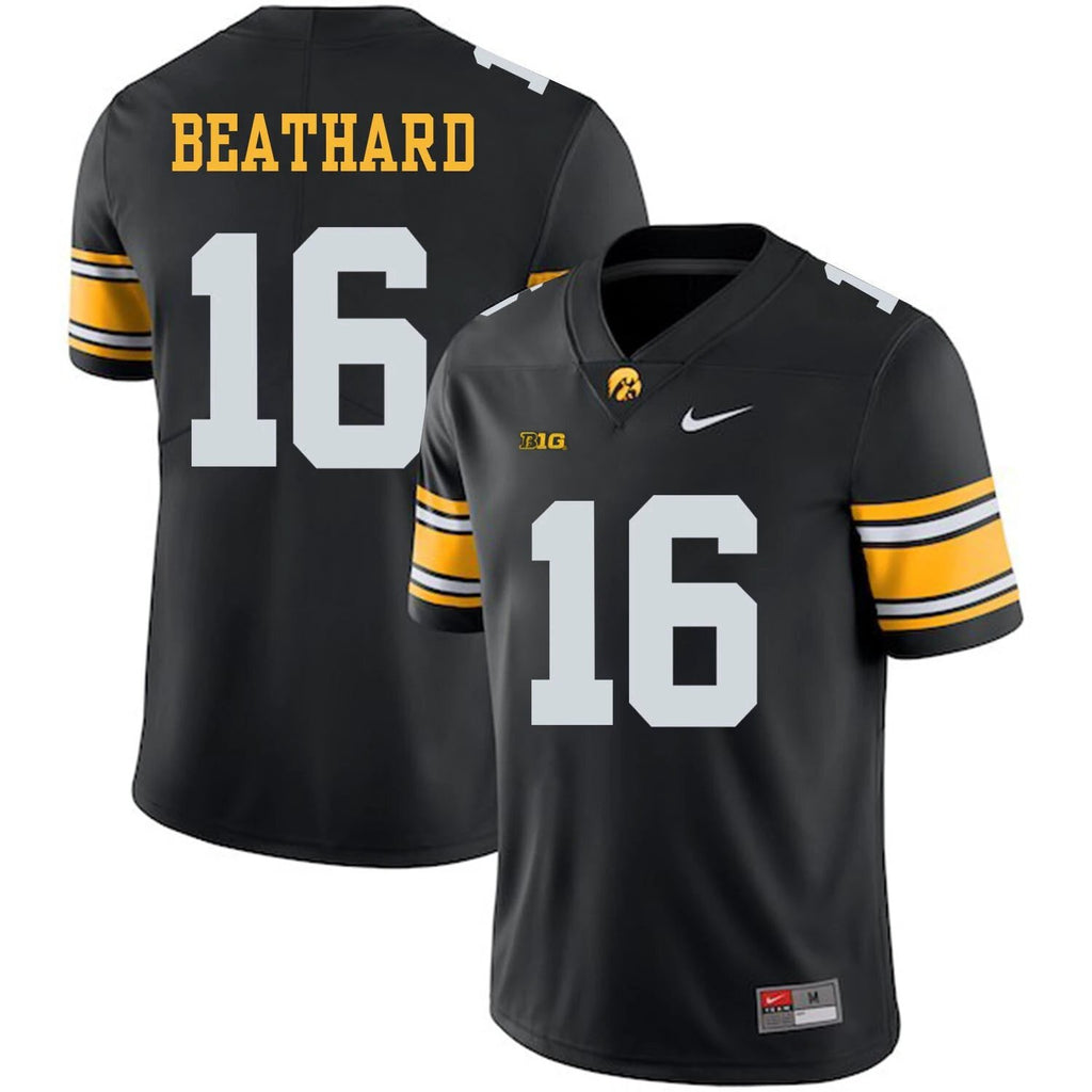 Iowa Hawkeyes #16 CJ Beathard Black NCAA College Football Jersey by My Store