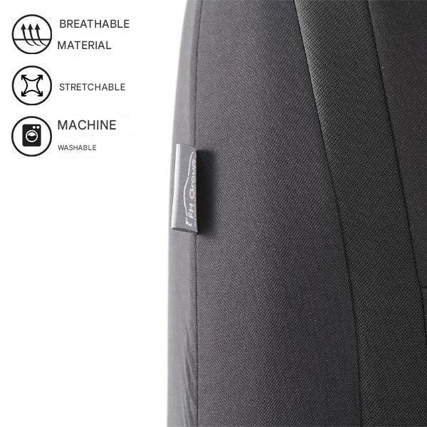 ComfortSeat 9-piece Car Seat Covers Set – Universal, Breathable & Washable by BowLift