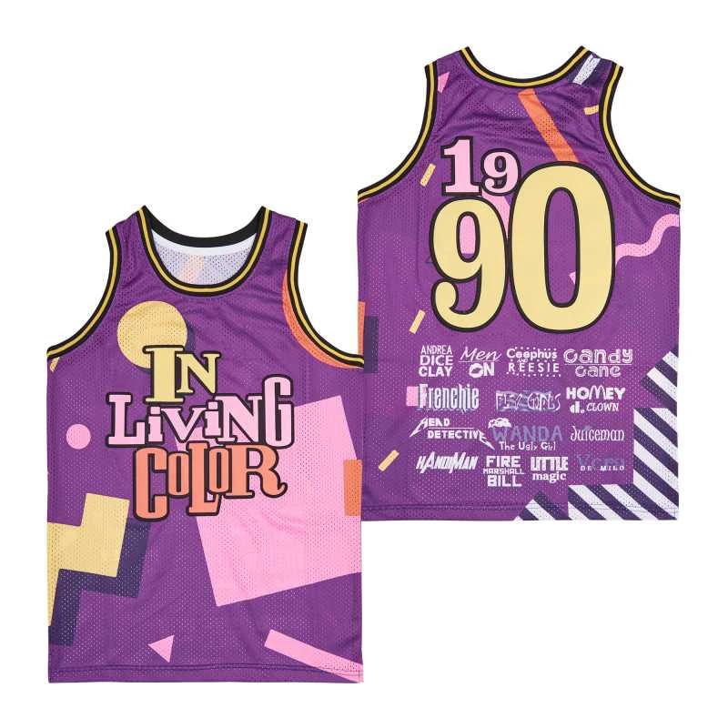 In Living Color 1990 Movie Basketball Jersey by My store basketball