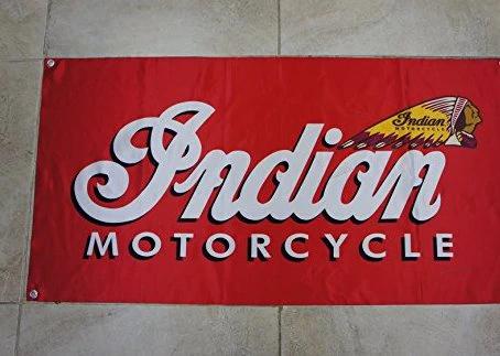 Indian Red Flag 3X5 Ft Polyester Banner USA 90x150cm by flagsjustdoit