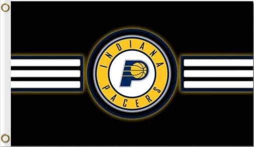 Indiana Pacers Custom Flag 3X5Ft Polyester Banner USA Digital Print by flagsjustdoit