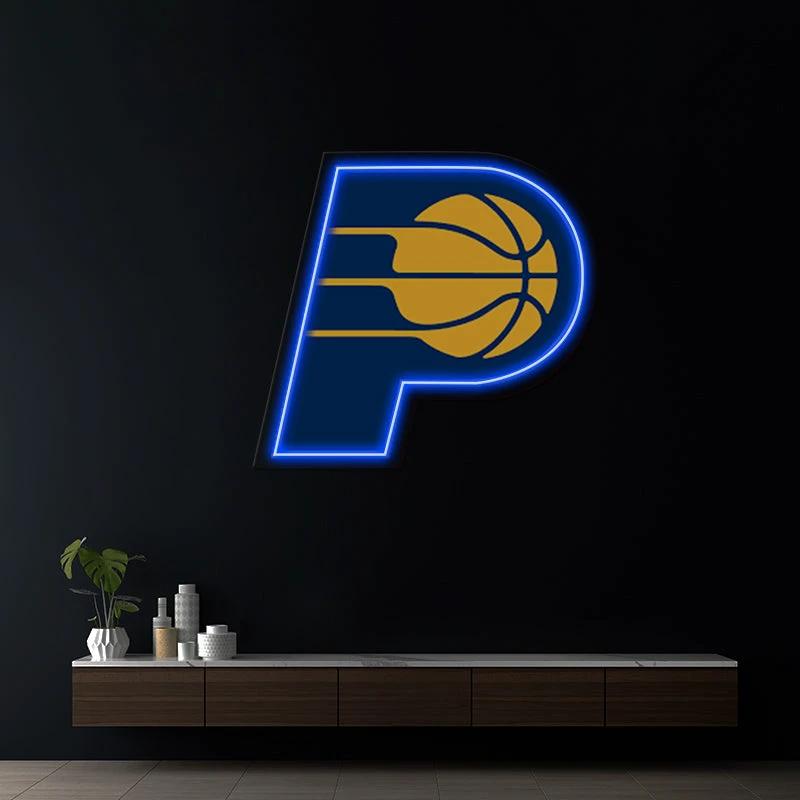 Indiana Pacers NBA Led Neon Sign Man Cave Decor by Neonchics Signs