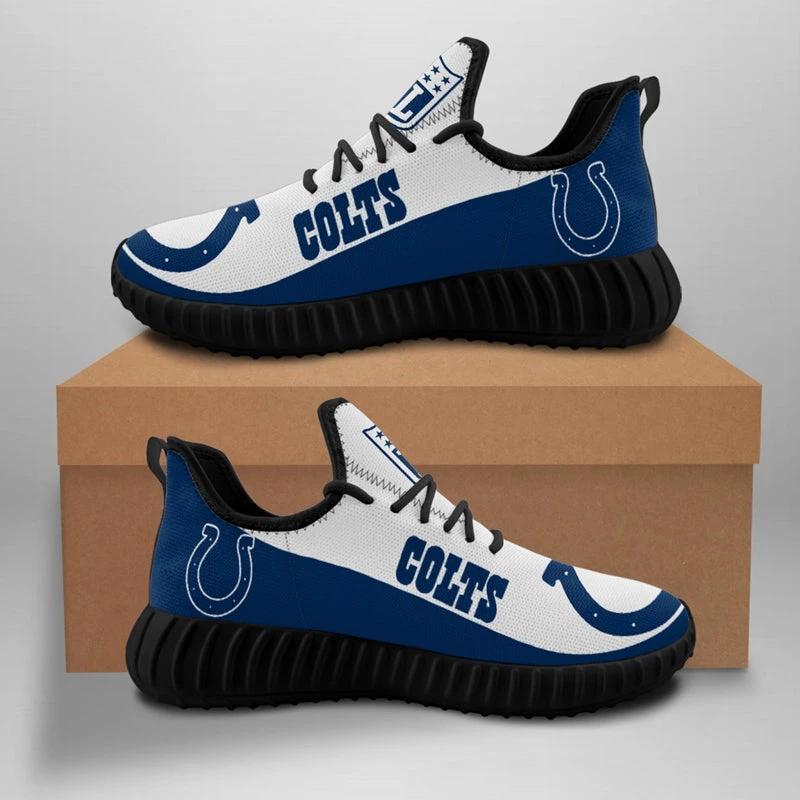 Indianapolis Colts Sneaker Shoes NFL For Men Women Fans by Crocs