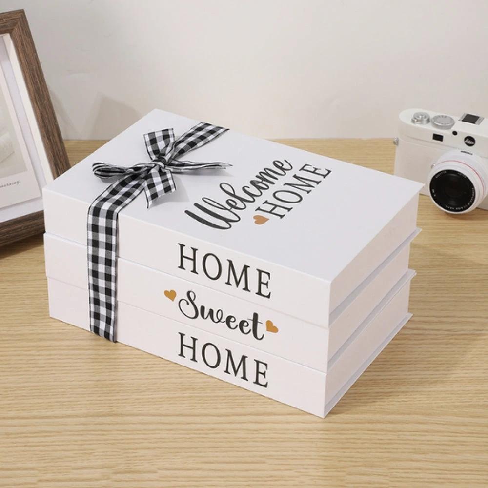 Inspiré Rustic Book Stack Home Shelf Decor by Casa & Beyond