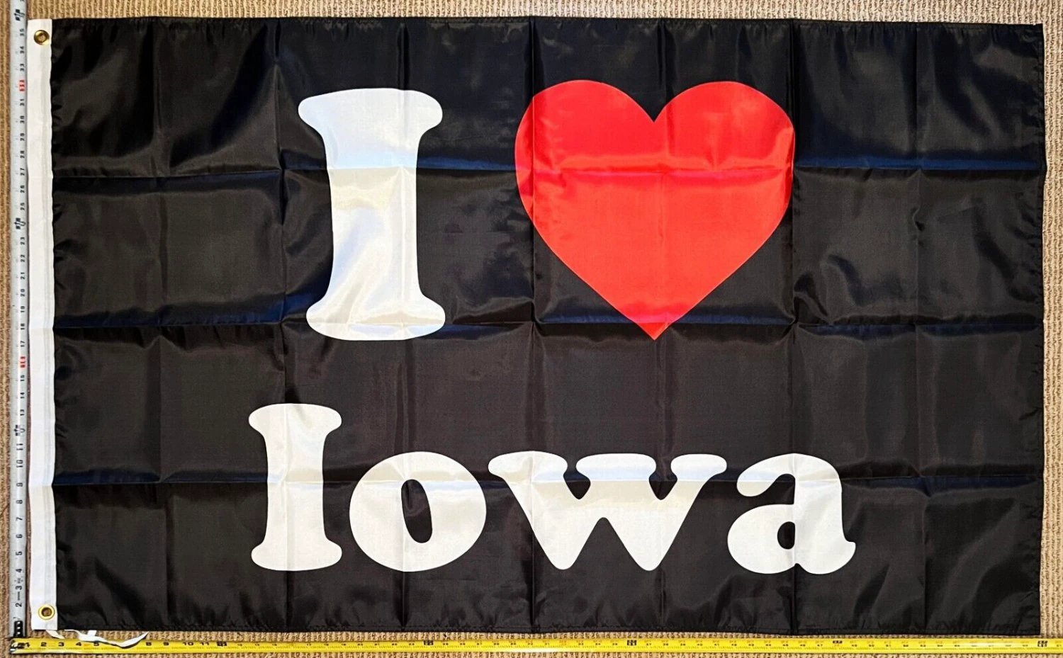 Iowa Flag Dorm State Beer America Man Cave Sign Poster USA 3x5' by flagsjustdoit