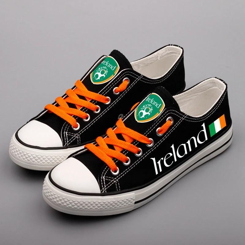 Ireland Low Top Canvas Sport Sneakers Shoes For Men Women Fans by Crocs
