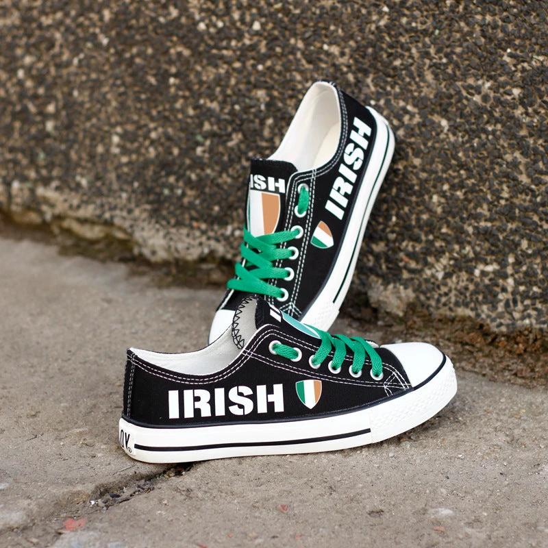 Irish Canvas Sneakers Shoes For Men Women Fans by Crocs