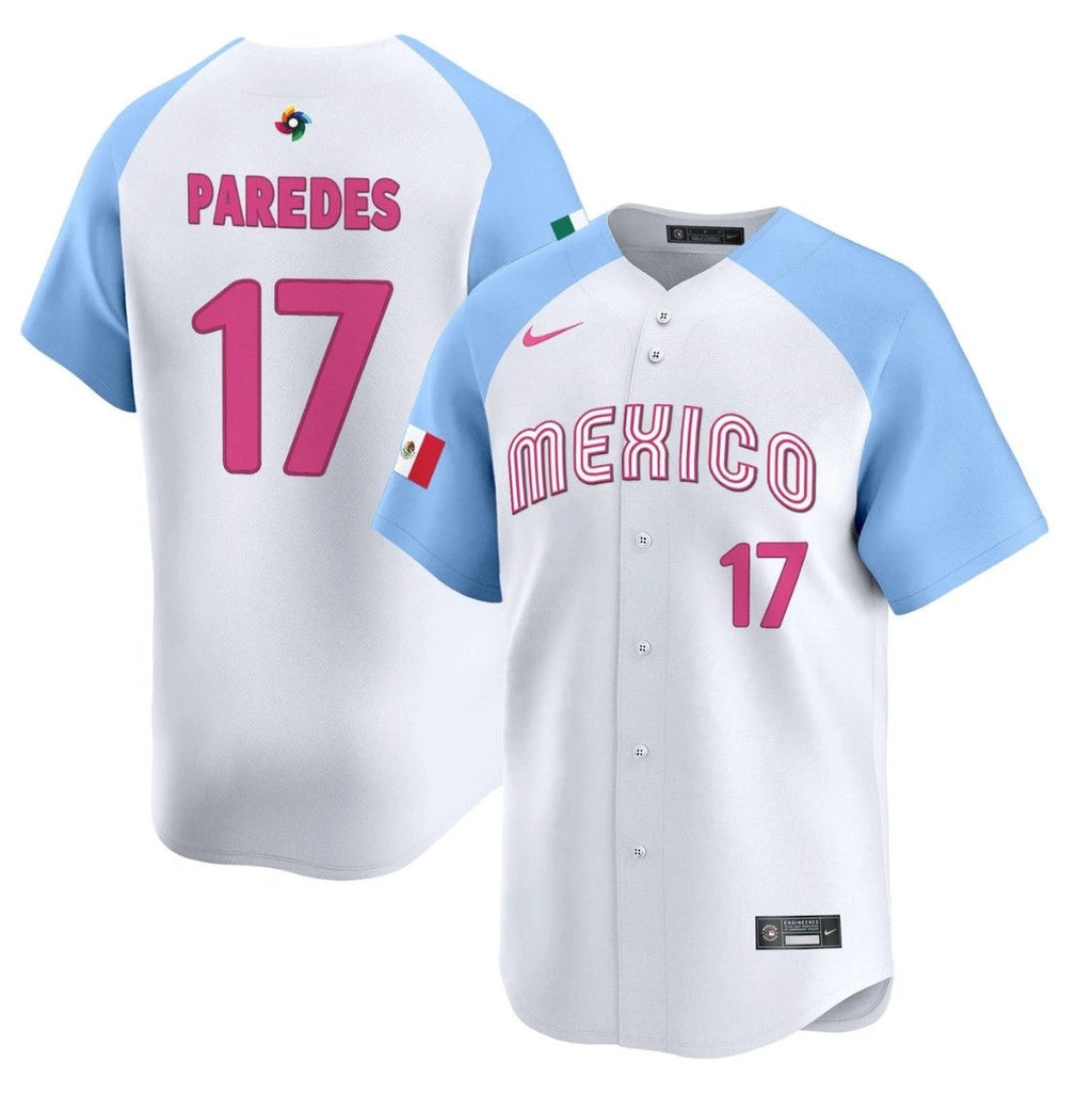 Isaac Paredes Jersey #17 Projected Team Mexico World Baseball Classic 2023 Style 2026 Roster by My Store
