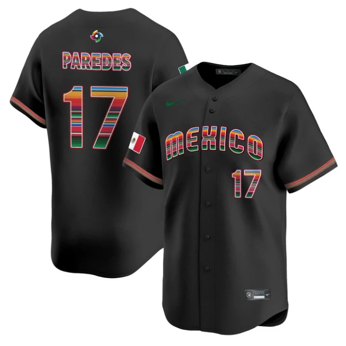 Isaac Paredes Jersey #17 Team Mexico 2026 World Baseball Serape Edition Stitched by My Store