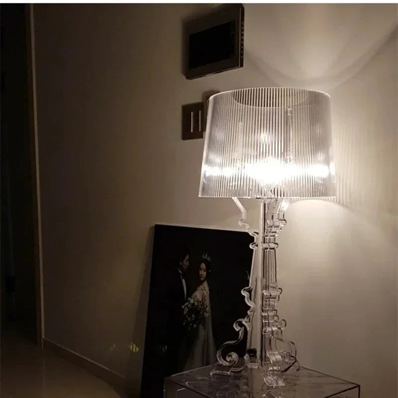 Glo - Glamorous Table Lamp Bowlift by Bowlift
