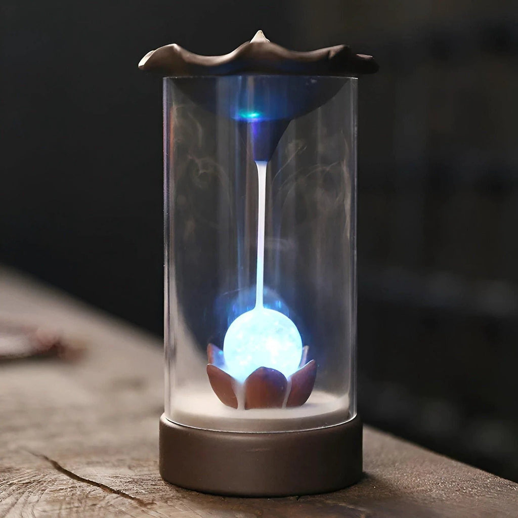 Elegant incense burner with backdraft for a calm and relaxed atmosphere Bowlift by Bowlift