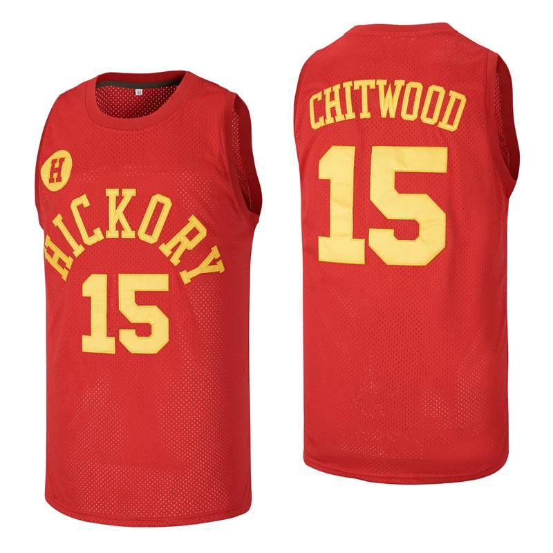 Jimmy Chitwood #15 Hickory Hoosiers High School Basketball Jersey by My store basketball