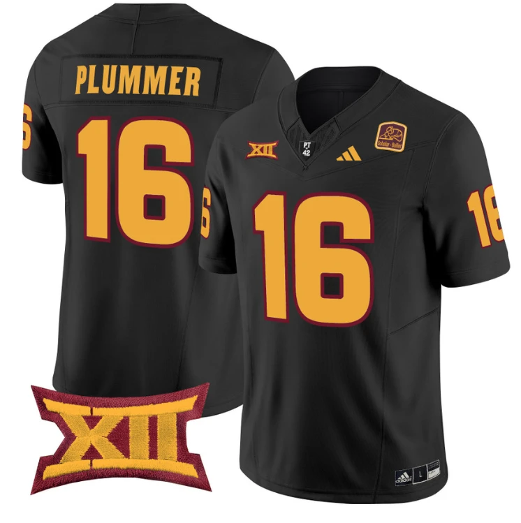 Jake Plummer Jersey #16 Arizona State Sun Devils Vapor Limited College Football Black by My Store