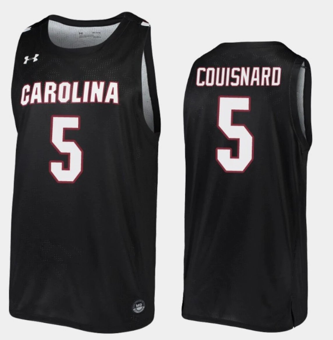 Jermaine Couisnard Jersey South Carolina Gamecocks College Basketball Black Replica #5 by My store basketball