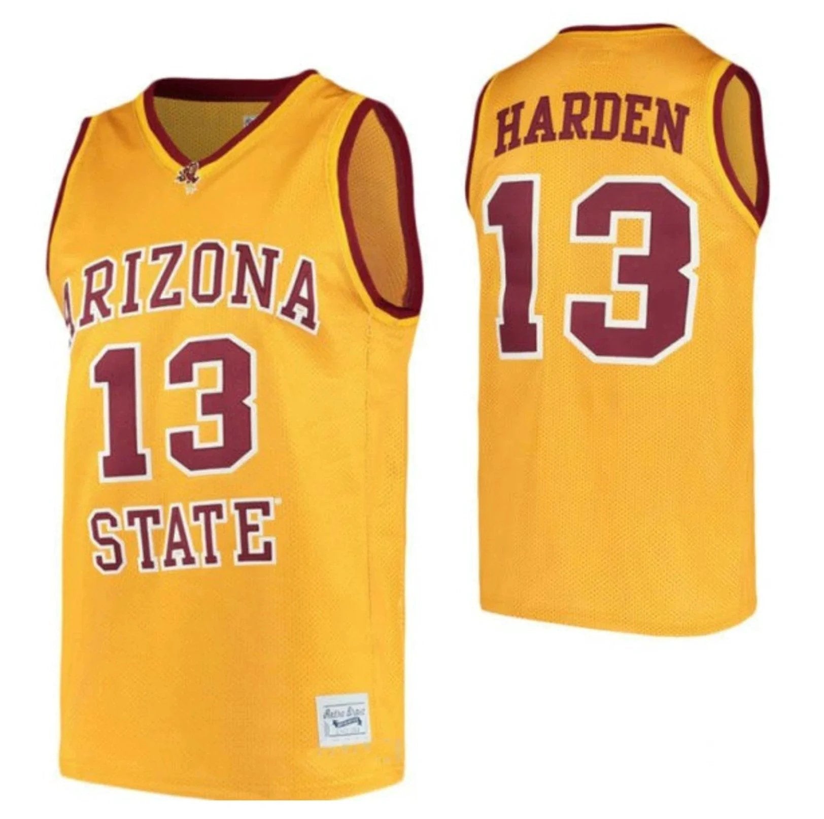 James Harden Jersey #13 Arizona State Sun Devils College Basketball by My store basketball