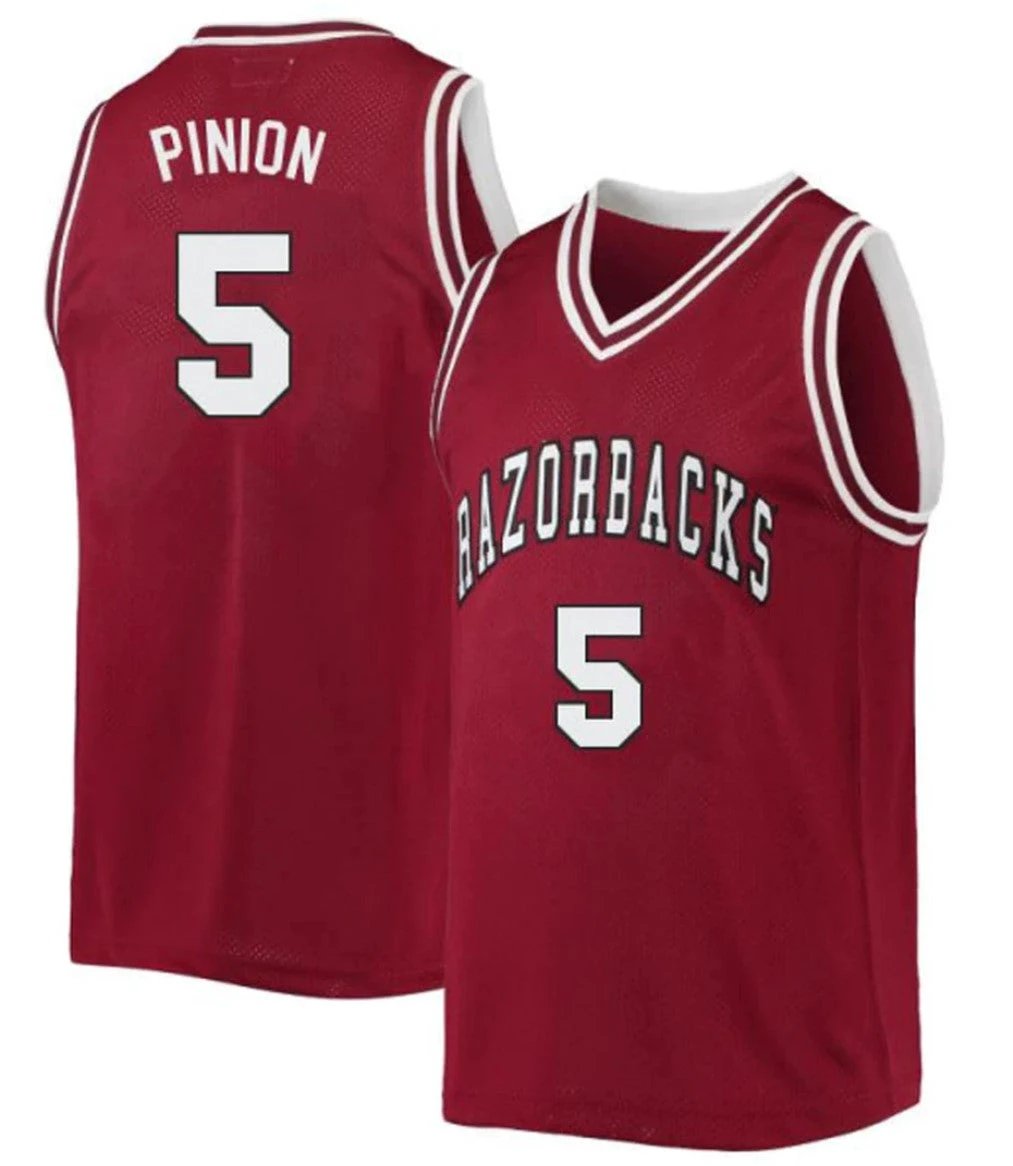 Joseph Pinion Jersey Arkansas Razorbacks College Basketball #5 by My store basketball