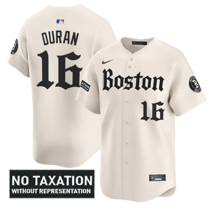Jarren Duran Jersey #16 Boston Red Sox Retro Newspaper Edition Vapor Premier Limited Stitched by My Store
