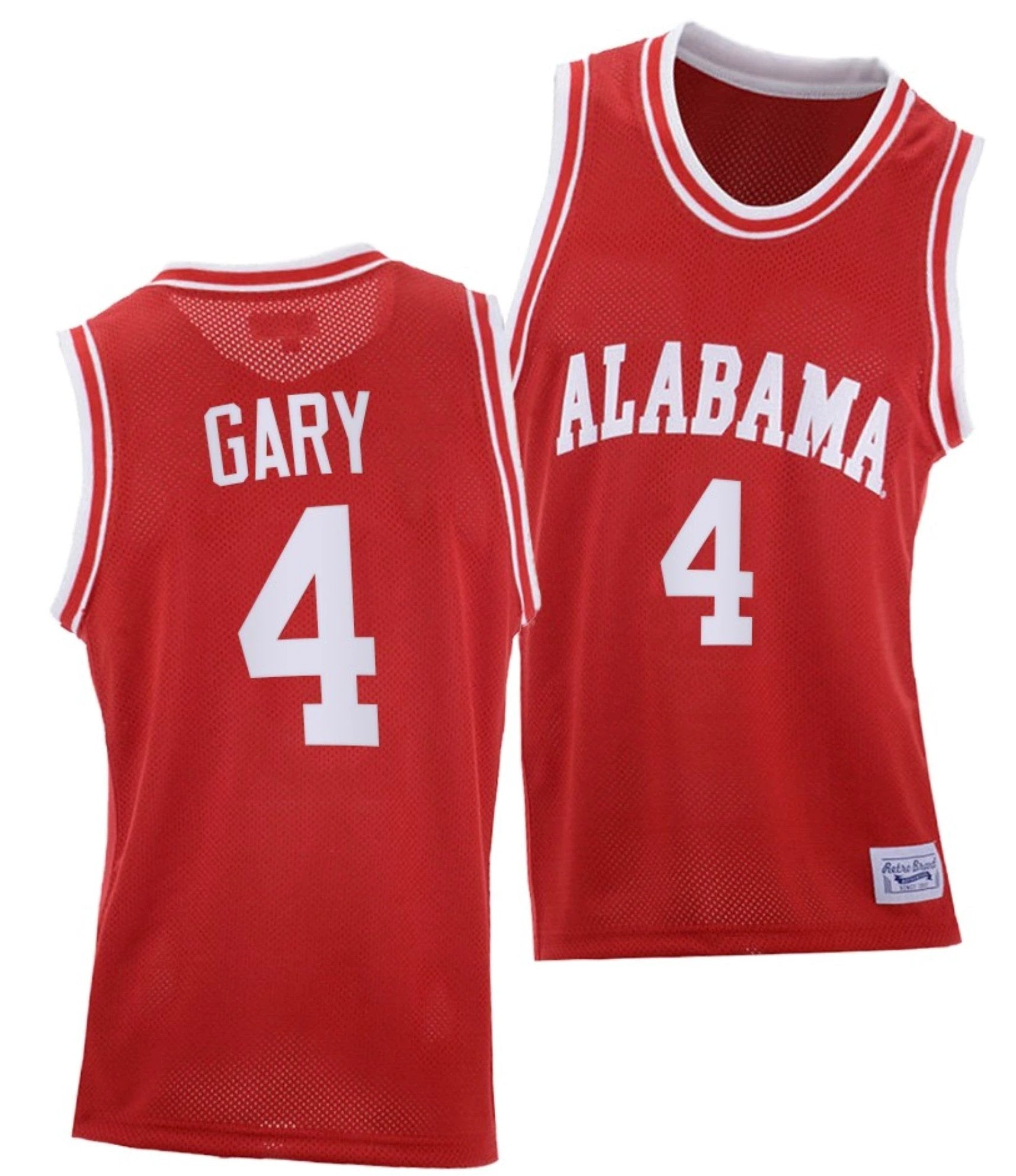 Juwan Gary Jersey Alabama Crimson Tide College Basketball Red Throwback #4 by My store basketball