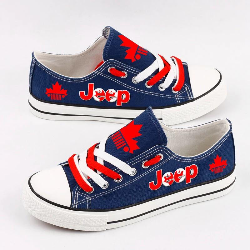 JEEP Canada Canvas Sneakers Shoes For Men Women Fans by Crocs