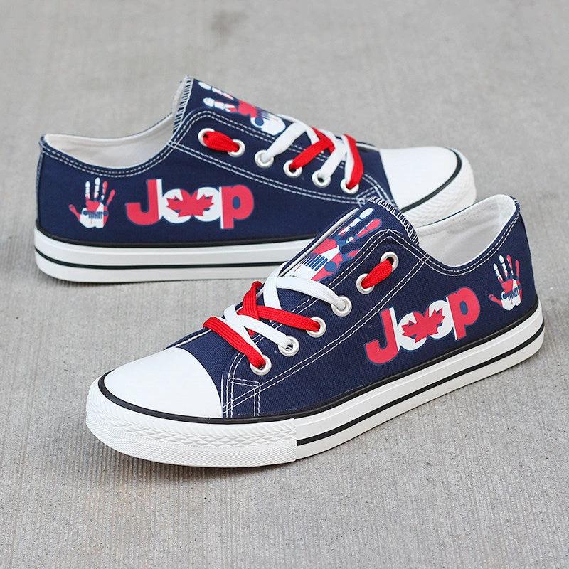 JEEP Canada Canvas Sneakers Shoes For Men Women Fans by Crocs