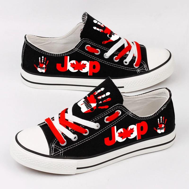 JEEP Canada Canvas Sneakers Shoes For Men Women Fans by Crocs