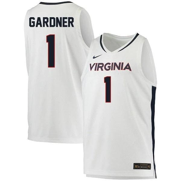 Jayden Gardner Jersey #1 Virginia Cavaliers College Basketball Stitched White by My store basketball
