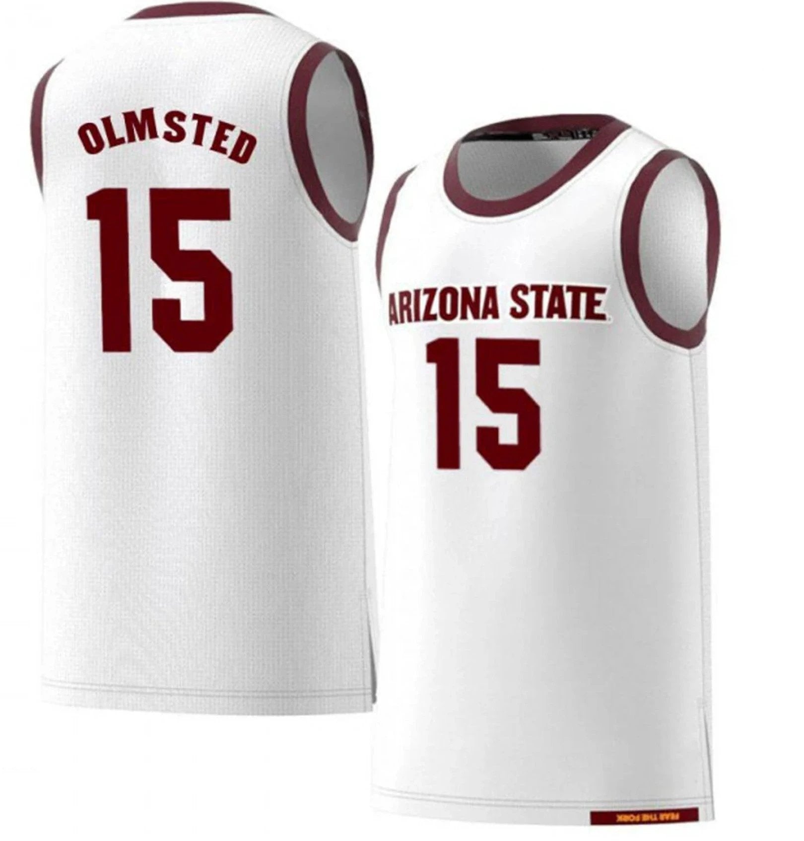 John Olmsted Jersey #15 Arizona State Sun Devils College Basketball by My store basketball