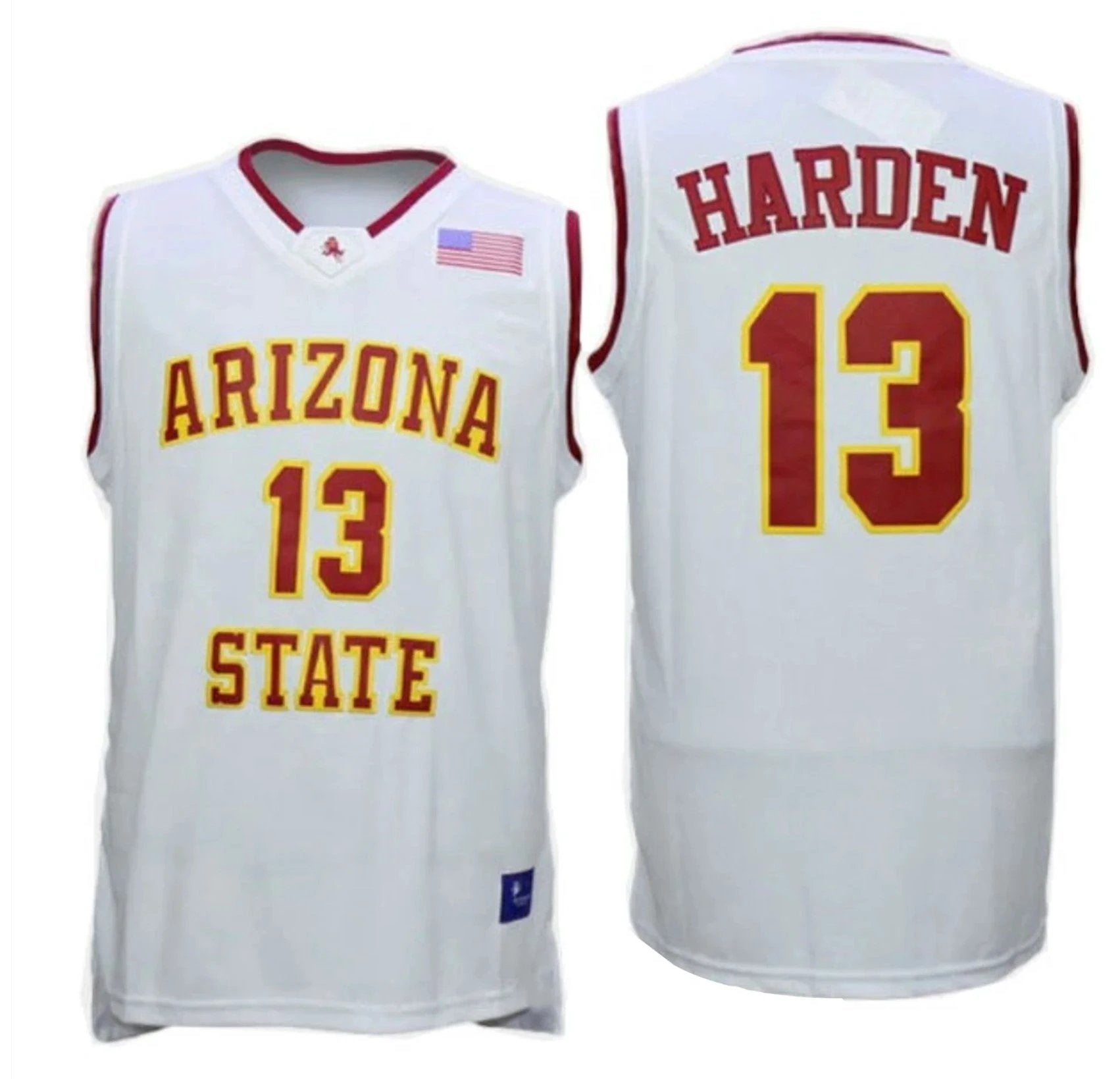 James Harden Jersey #13 Arizona State Sun Devils College Basketball by My store basketball