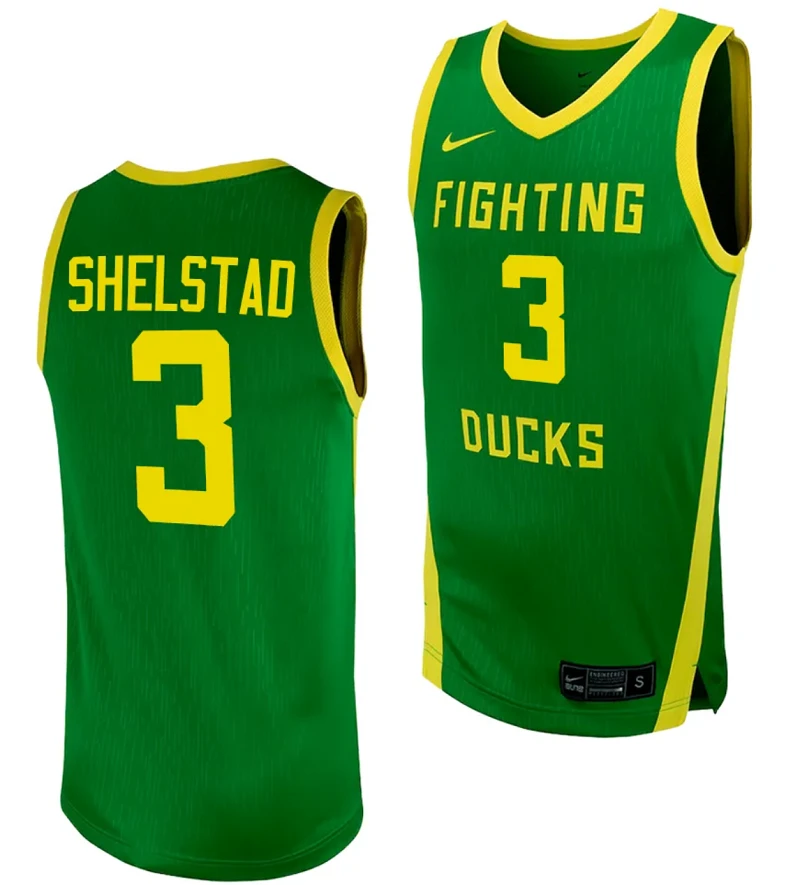 Jermaine Couisnard Jersey #5 Oregon Ducks Replica College Basketball uniform Green by My store basketball