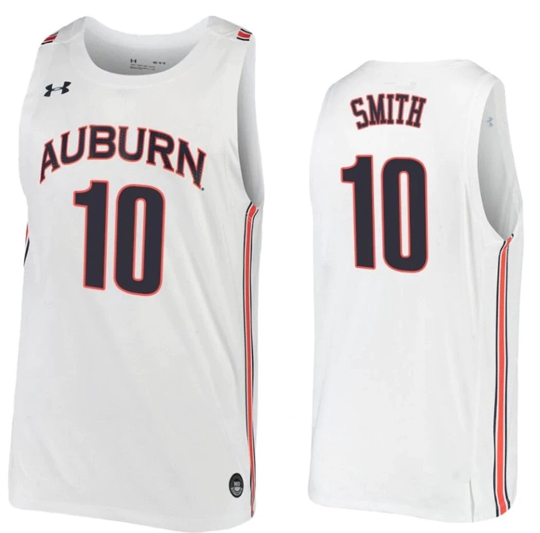 Jabari Smith Jr Jersey Auburn Tigers College Basketball #10 by My store basketball