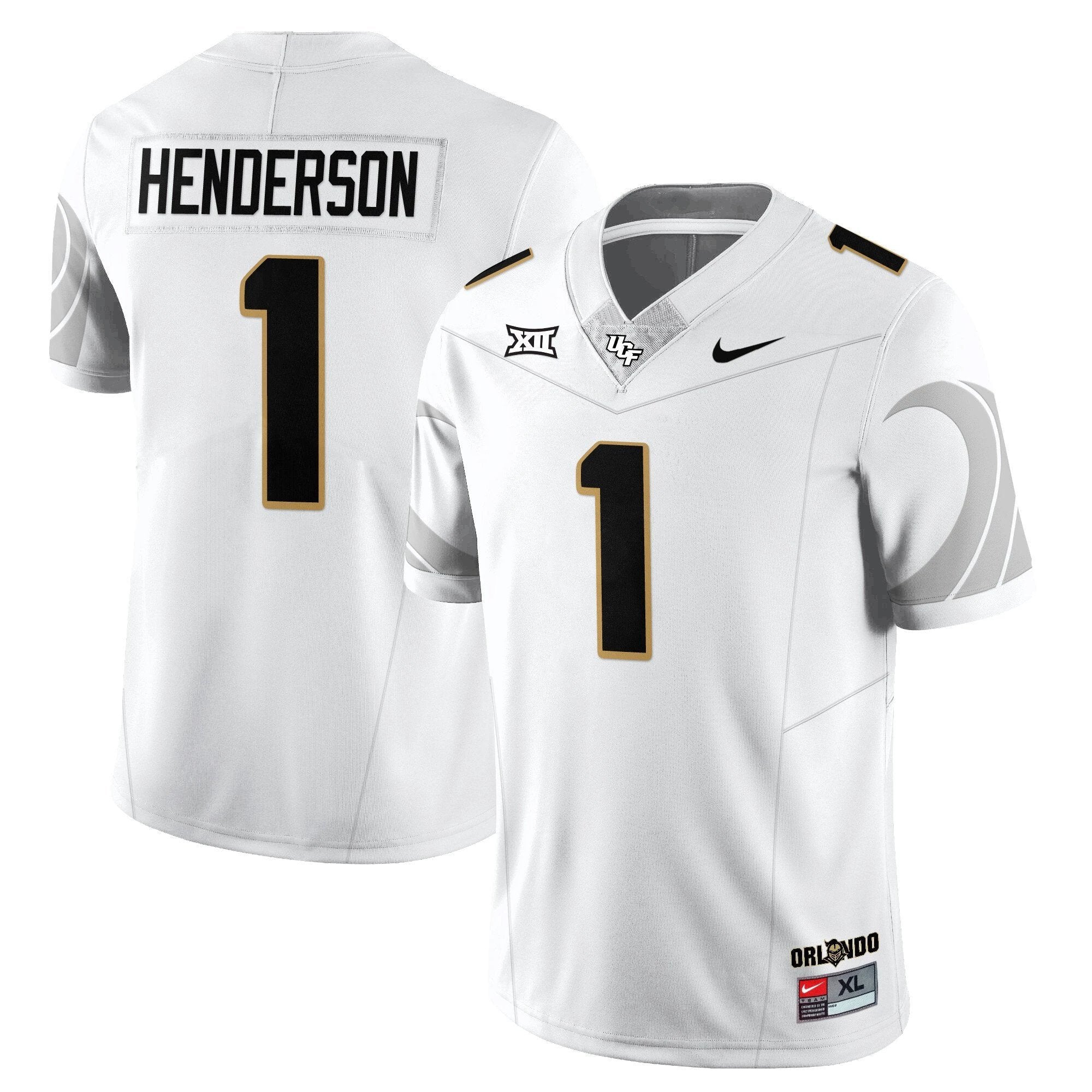 Ja'Cari Henderson Jersey #1 UCF Football 2025 Core Uniforms Stitched by My Store NCAA Football Jerseys
