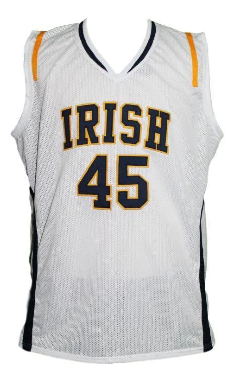 Jack Cooley Jersey #45 Irish College Basketball White by My store basketball