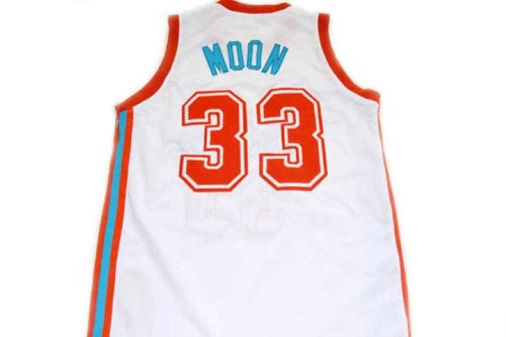 Jackie Moon Jersey #33 Flint Tropics Semi Pro Basketball White by My store basketball