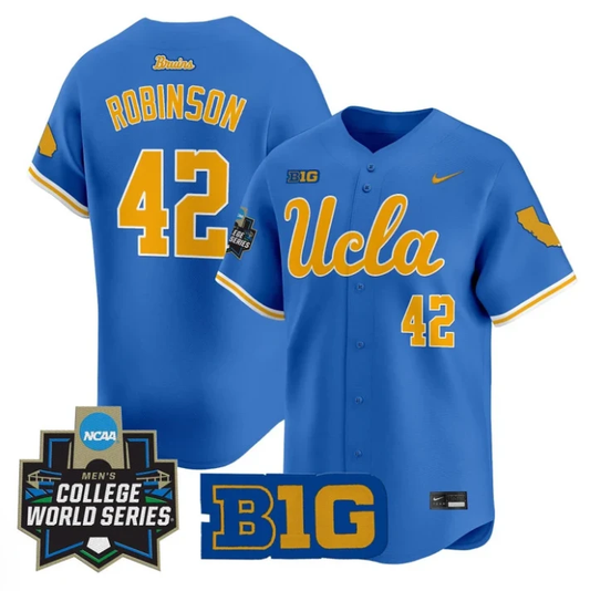 CJ Bott Jersey #25 UCLA Bruins 2025 World Series Stitched White by My Store