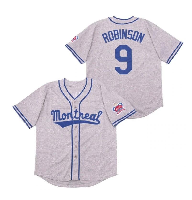 Jackie Robinson Montreal Royals Baseball Jersey by My Store