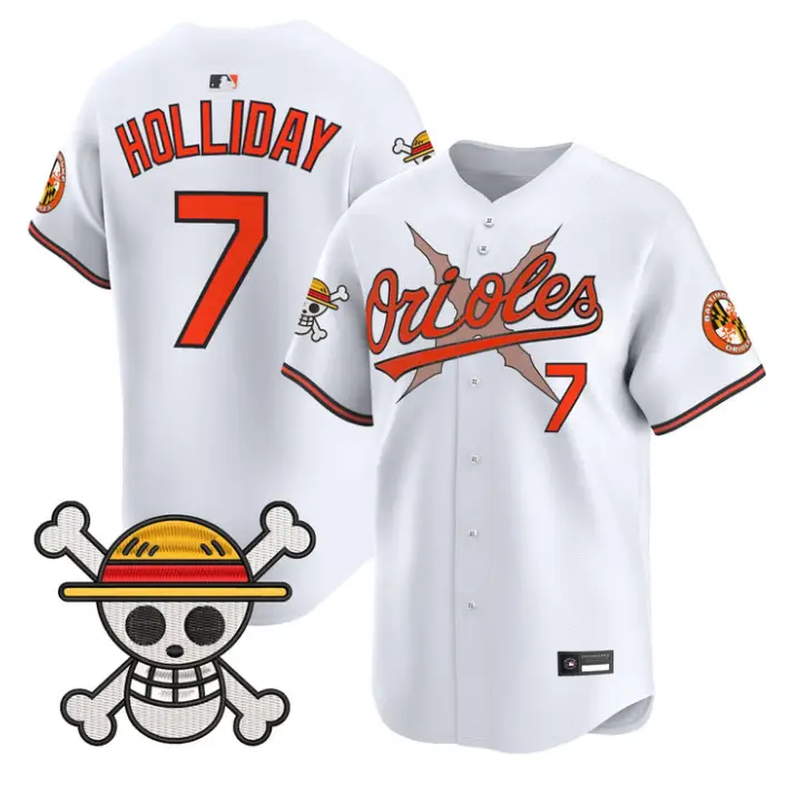 Jackson Holliday Jersey #7 Baltimore Orioles One Piece Premier Stitched by My Store