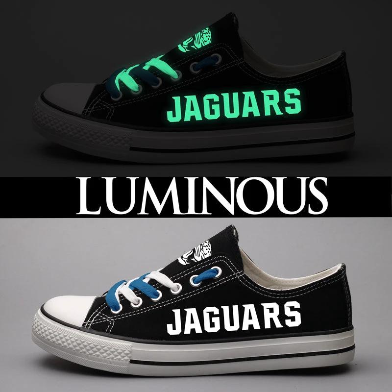 Jacksonville Jaguars Low Top Canvas Sport Sneakers Shoes For Men Women Fans by Crocs