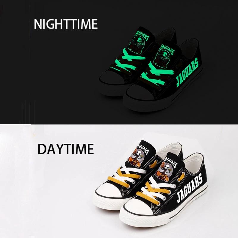 Jacksonville Jaguars Low Top Canvas Sport Sneakers Shoes For Men Women Fans by Crocs