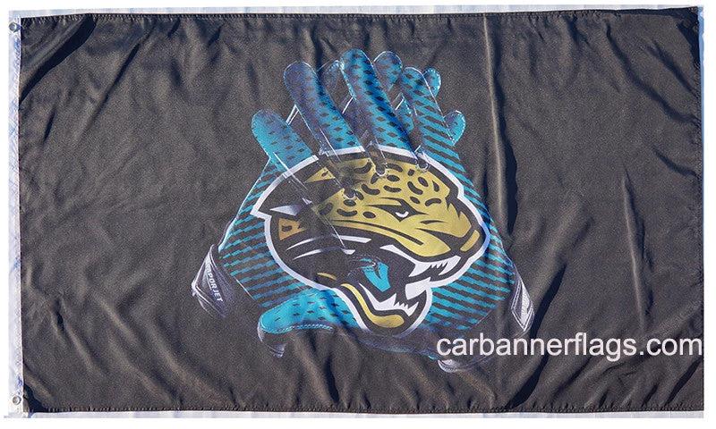 Jacksonville Jaguars Flag-3x5FT NFL super bowl Banner-100% polyester by flagsshop