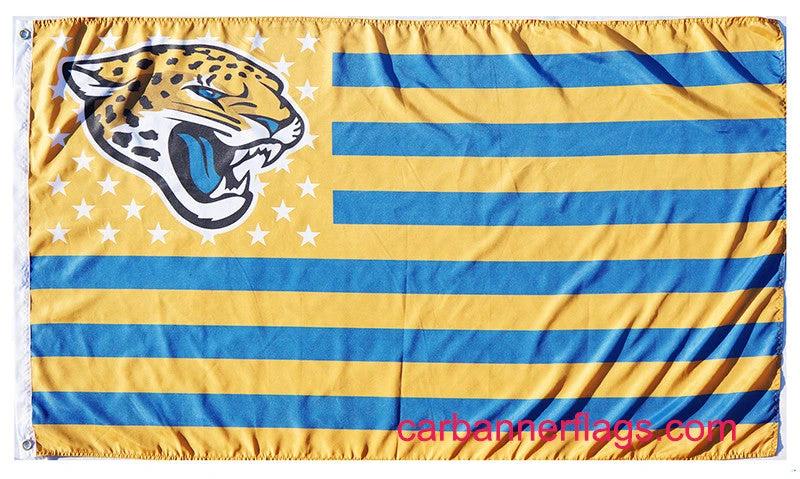 Jacksonville Jaguars Flag-3x5FT NFL super bowl Banner-100% polyester by flagsshop