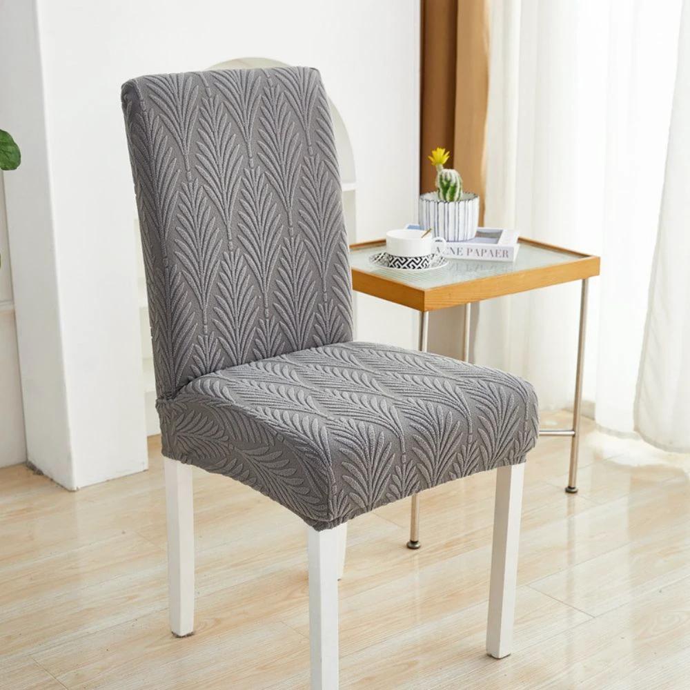 Jacquessa Elastic Jacquard Chair Cover by Casa & Beyond