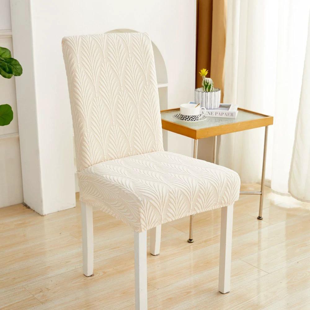 Jacquessa Elastic Jacquard Chair Cover by Casa & Beyond