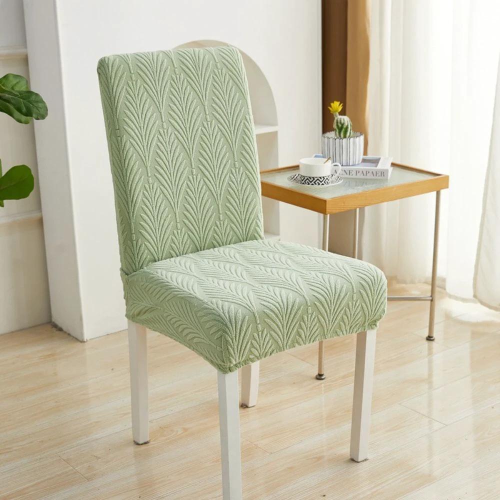 Jacquessa Elastic Jacquard Chair Cover by Casa & Beyond