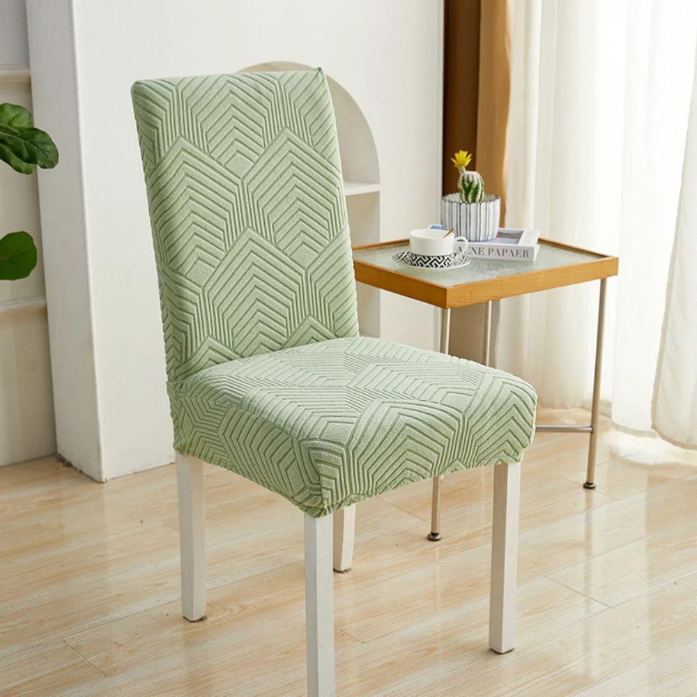 Jacquessa Elastic Jacquard Chair Cover by Casa & Beyond