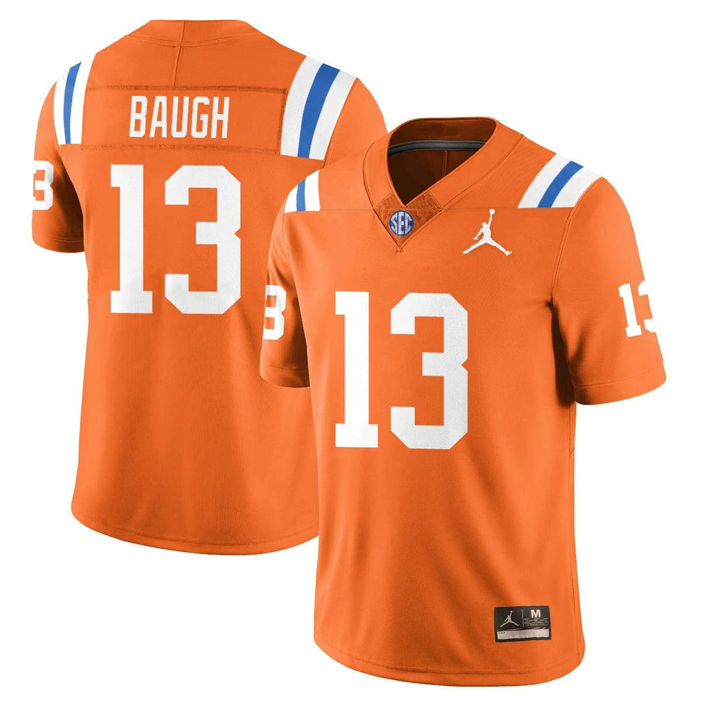 Jadan Baugh Jersey #13 Florida Gators Bring Back 1960s Throwback Stitched Orange by My Store NCAA Football Jerseys