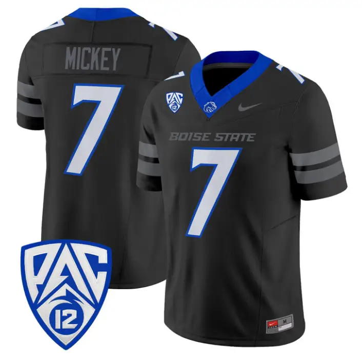 Jaden Mickey Jersey #7 Boise State Broncos 2026 Vapor Limited Stitched by My Store NCAA Football Jerseys