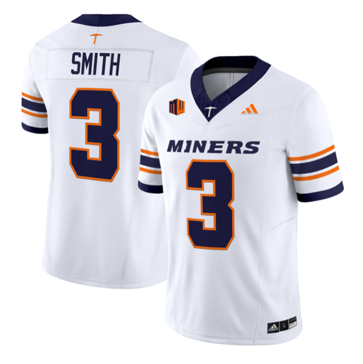 Jaden Smith Jersey #3 UTEP Miners 2016 Vapor Limited Stitched