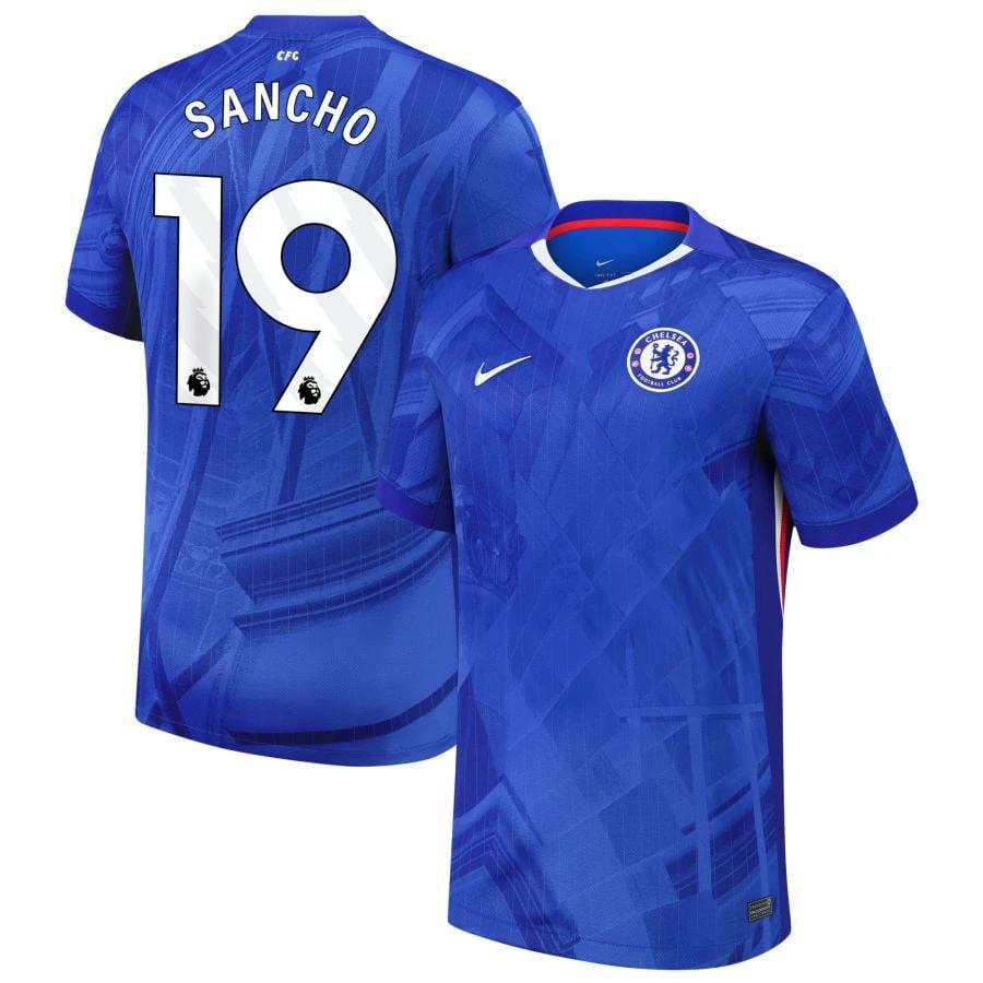 Jadon Sancho #19 Chelsea 2025-26 Home Match Jersey – Blue by Soccer Jersey