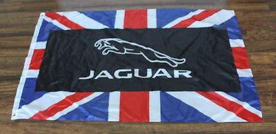 Jaguar Racing British UK Flag 3X5 Ft Polyester Banner USA 90x150cm by flagsjustdoit
