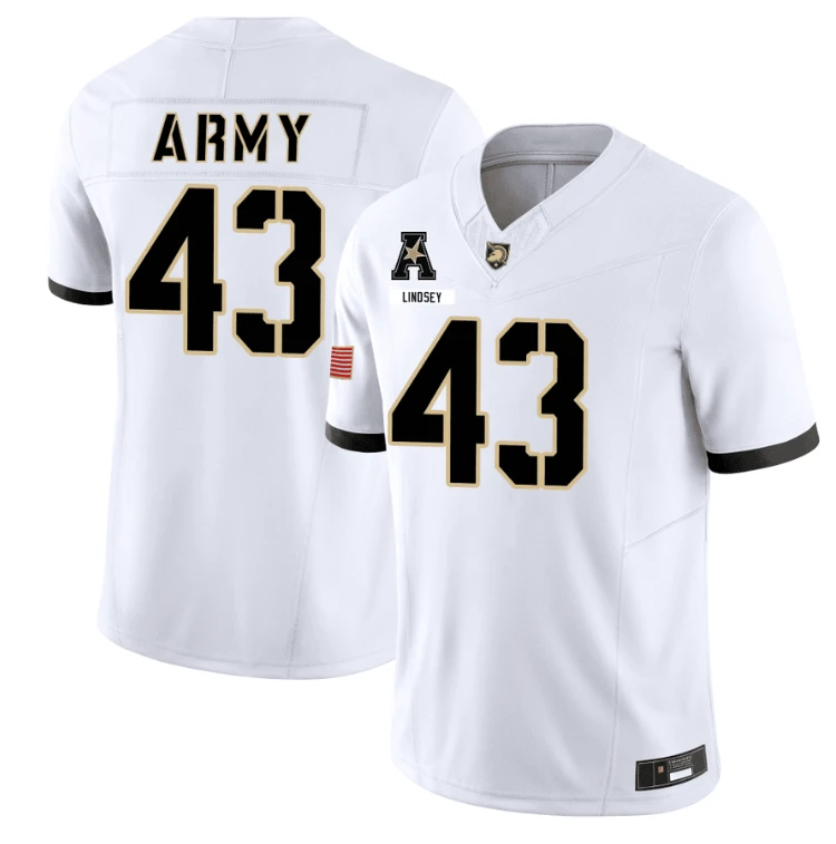 Jake Lindsey Jersey #43 Army Black Knights 101st Airborne Division Honoring White by My Store